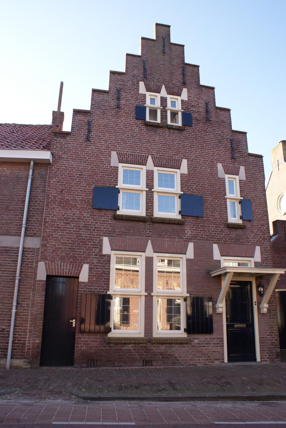 Renovatie voorgevel te Hilvarenbeek